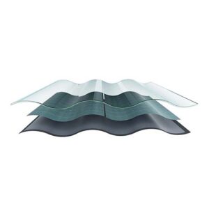 Solar roof tiles 30W 10.6V 721x500x14mm 6.5kg